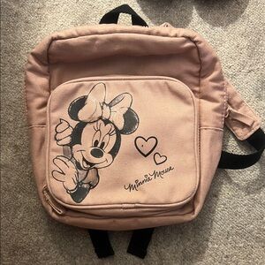 Zara Minnie Mouse Kids Backpack - Light Pink